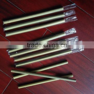 natural bamboo drinking straws without knot can laser LOGO