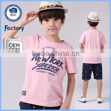 2016 New custom t shirt ,boy t shirt wholesale china