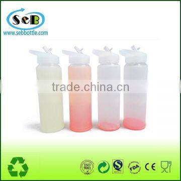 Manufacturer With Silicone Sleeve water bottle