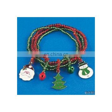 Holiday Four-Strand Bracelet W/charms