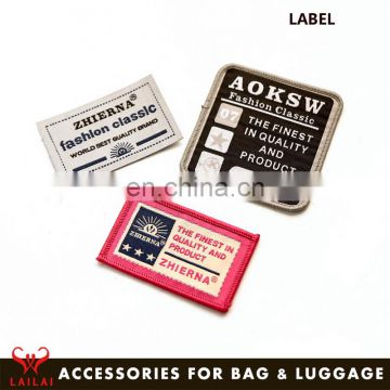 Nice garment woven label cloth tags for clothing