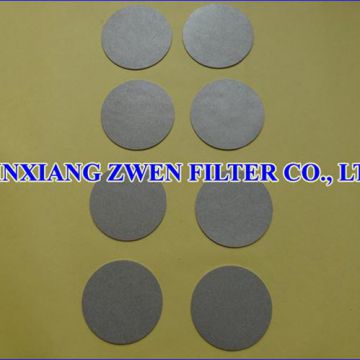 Stainless Steel Porous Filter Disc