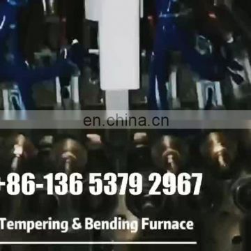 Horizontal Bend glass tempering furnace with standard access