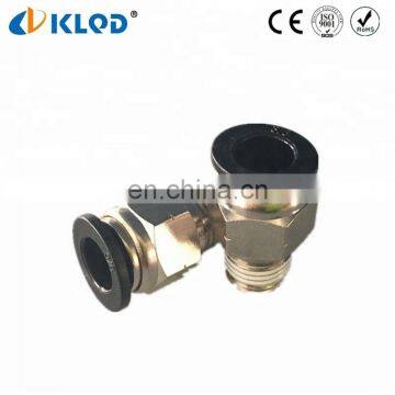 KLQD Brand NPT Thread Pneumatic Fitting Custom Type With Black Button PC3/8-NO2