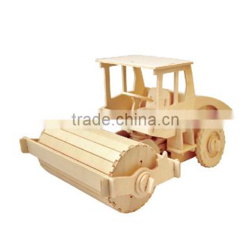 Robotime Wooden R/C Toy Road Rollerl toy for Children