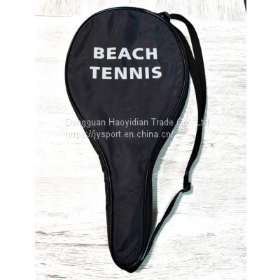 cover bag custom logo for beach tennis rackets