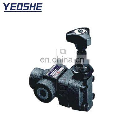 Hydraulic valve Taiwan YEOSHE pressure reducing valve RG-03-1 RG-06-1 RT-03 06 pressure regulating valve