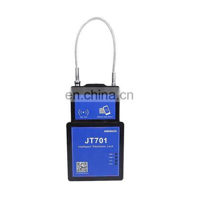 Jointech JT701 Container lock unlock by sms with GPS and FRID security control cargo transit padlock