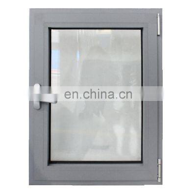 high quality double glazed design aluminium frame windows tilt and turn window hot sale