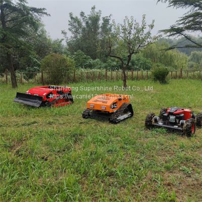 remote control steep slope mower, China slope mower remote control price, remote control mower with tracks for sale