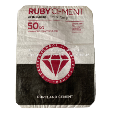 Supplier Block Bottom PE PP Woven Valve Bag For Packing PVC Paste Resin Acrylic Resin Bag