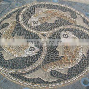 Pebble mosaic, landscape stone wholesaler price