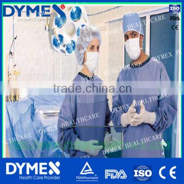 Ultrasonic sealed seam Sterile disposable Gown disposable Reinforced Surgical Gown