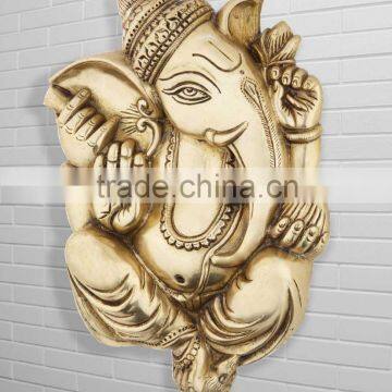 Ganesha Wall Hanging Decor 11"