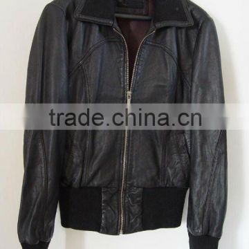 pure leather jacket women