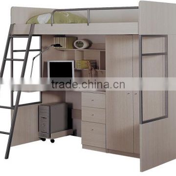 metal bunk bed student bed set