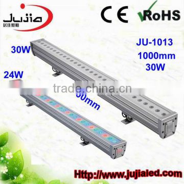 zhongshan factory high lumen 30W RGB led wall washer DMX512 with 2 years warranty