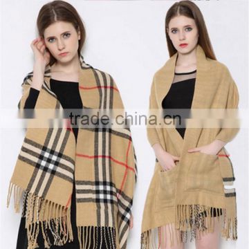 Personalized Beige pure 100% cashmere scarf, cashmere shawl,shawl scarf