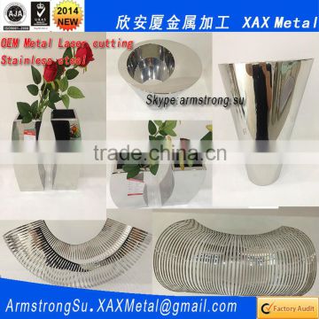 XAX06LC Non standard mirror stainless steel 304 316 ss304 ss316 sus304 sus316 metal Air Plasma Arc Cutting service