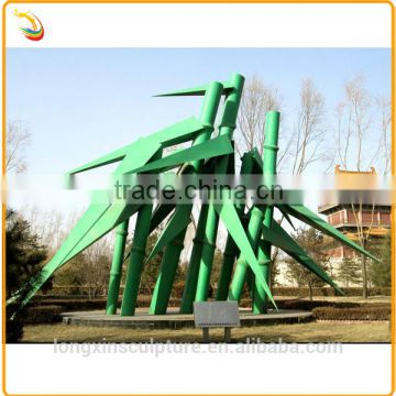Metal Stainless Steel Bamboo Sculpture