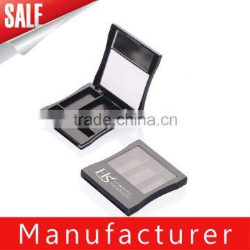 OEM Unique 3 Color Square Eyeshadow Palette Packaging With Window