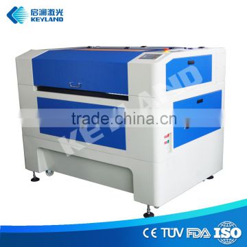 Double head diy abs laser engraving plastic tombstone glass 50 watt co2 laser engraver cutter from china