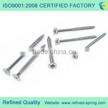 Stainless steel chipboard screw