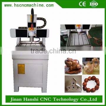 HS4040 2016 hot sale used 4 axis wood mini cnc engraving small cnc router machine