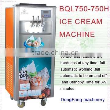 ice cream brands BQL750-750H soft icecream machine