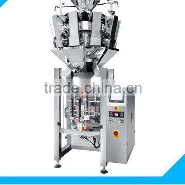 10 Head Multihead Weigher Combined with 420 VFFS Packing Machine for food PLC control