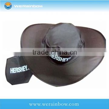 wholesale promotional nylon cheap foldable hat