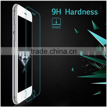 OEM Welcome 9H Clear Gold Tempered Glass Screen Protector For Iphone 6