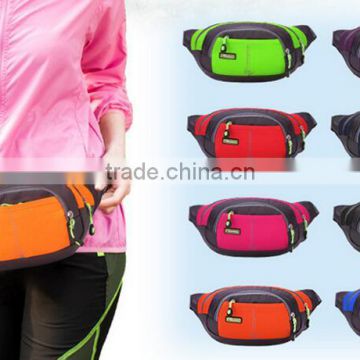 Top quality simple style OEM lightweight travel money purse wallet waterproof Outing Sports running waist bag Waist Belt pouch