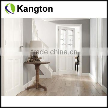 2014 interior cheap white door with flower carving