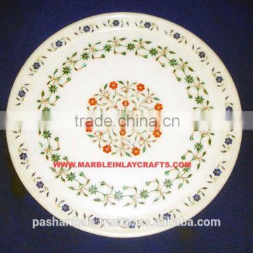 Marble Inlay Corporate Gift Plate