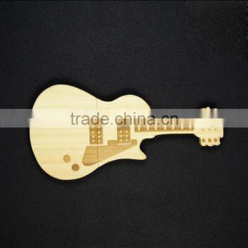 factory wooden & bamboo guitar USB flash