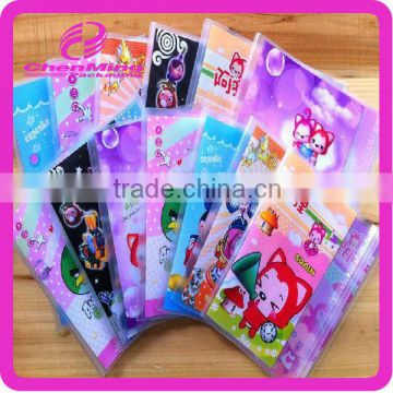 China yiwu printed color plastic opp plastic fairy tale book cover