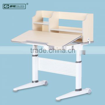New Design Multifunctional Wooden Panel Height Adjustable Children Small Desk