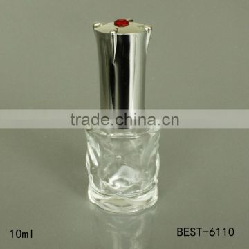 10ml vintage glass nail bottle diamond cap nail varnish bottles nail paint bottles wholesale