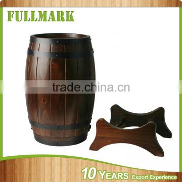 Magic Vintage style round wood material barrel