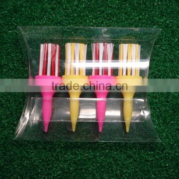 Colorful Golf Tee With Brush