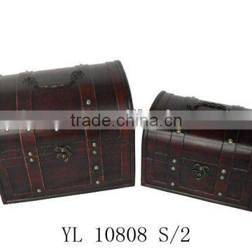 Antique Wood Storage Box YL10808