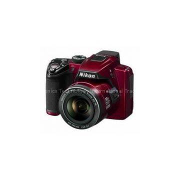 Nikon Coolpix P500 12.1MP Digital Camera Black + 16GB Accessory Kit