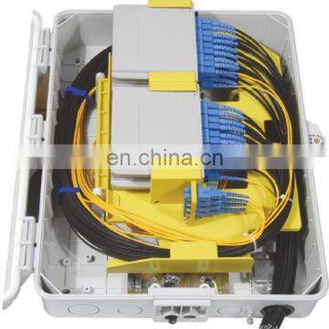 1x64 ports PLC splitter box FTTH distribution termination with pigtails