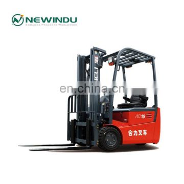 New 3 Wheels Electric Forklift with CE Approved 1.5ton Capacity CPD15