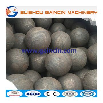 grinding media steel balls, heat treatment forged steel grinding media mill balls