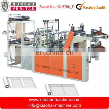 continuous rolled vest bag making machine