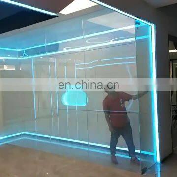 Electronic PDLC smart switchable smart glass film for building glass