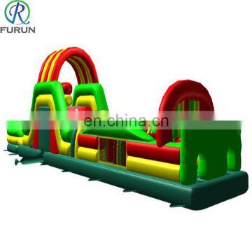 Giant outdoor adults inflatable water obstacle course for sale