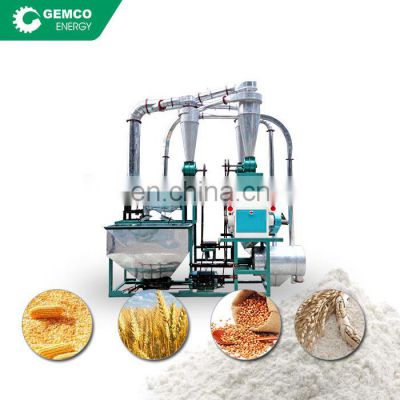 Low price small scale flour mill equipment manufacturers in India